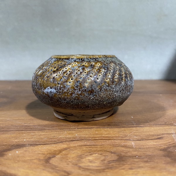 古玩陶瓷醬釉文房水盂拍賣,當前價格6000元