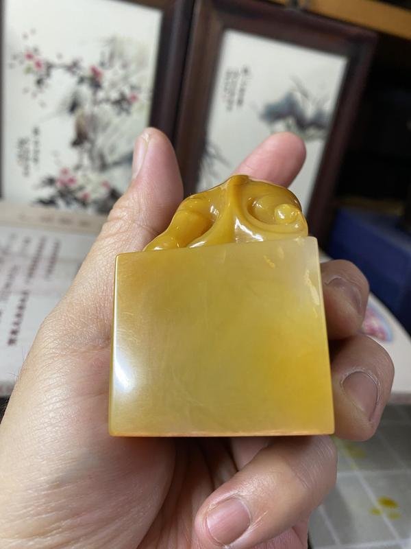 古玩雜項(xiàng)壽山石印章拍賣,當(dāng)前價(jià)格4500元