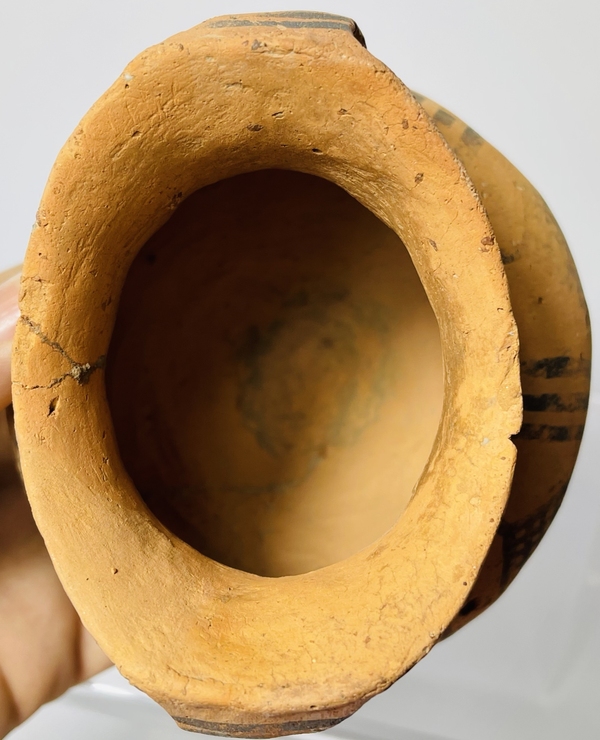 古玩陶瓷馬家窯文化馬廠類型彩繪雙系罐拍賣，當(dāng)前價(jià)格599元