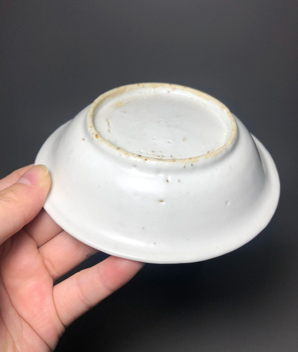 古玩陶瓷明代精美甜白釉洗拍賣,當前價格2288元