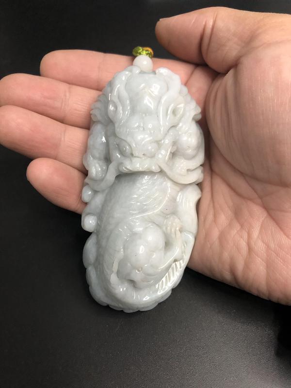 古玩玉器翡翠把件拍賣，當(dāng)前價(jià)格1000元