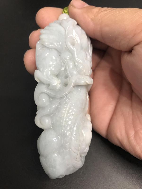 古玩玉器翡翠把件拍賣,當(dāng)前價(jià)格1000元
