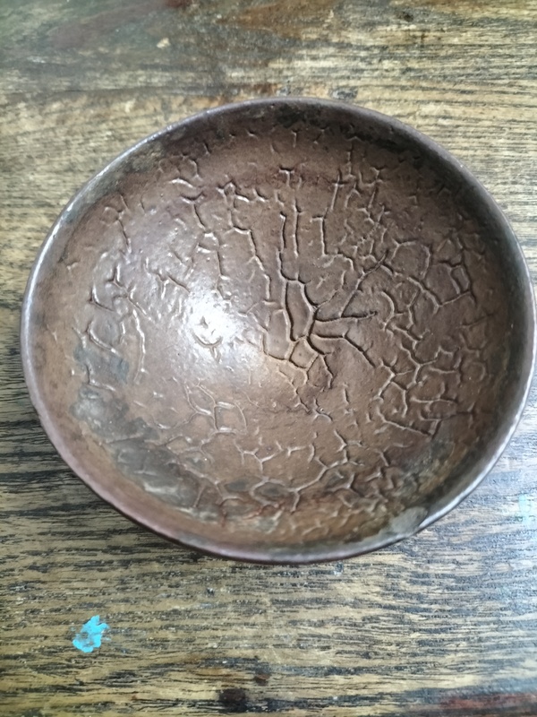 古玩陶瓷南宋建窯龜背盞拍賣,當前價格8600元