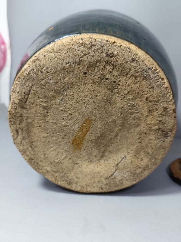 古玩陶瓷精美清代磁州窯系黑釉蓋罐拍賣,當前價格1299元