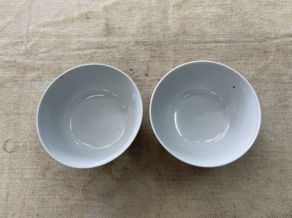 古玩陶瓷胭脂紅地粉彩花卉萬壽無疆紋碗拍賣,當前價格160元