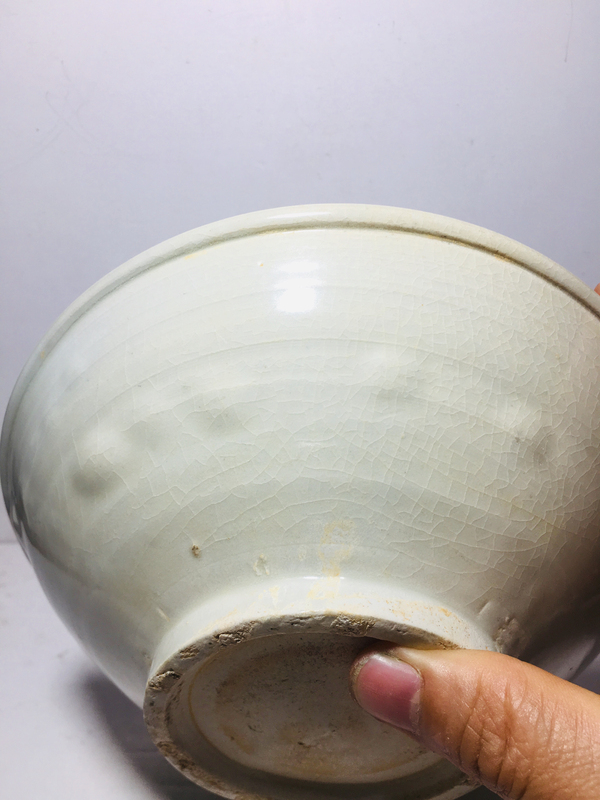 古玩陶瓷邢窯白釉碗拍賣,當(dāng)前價格8000元