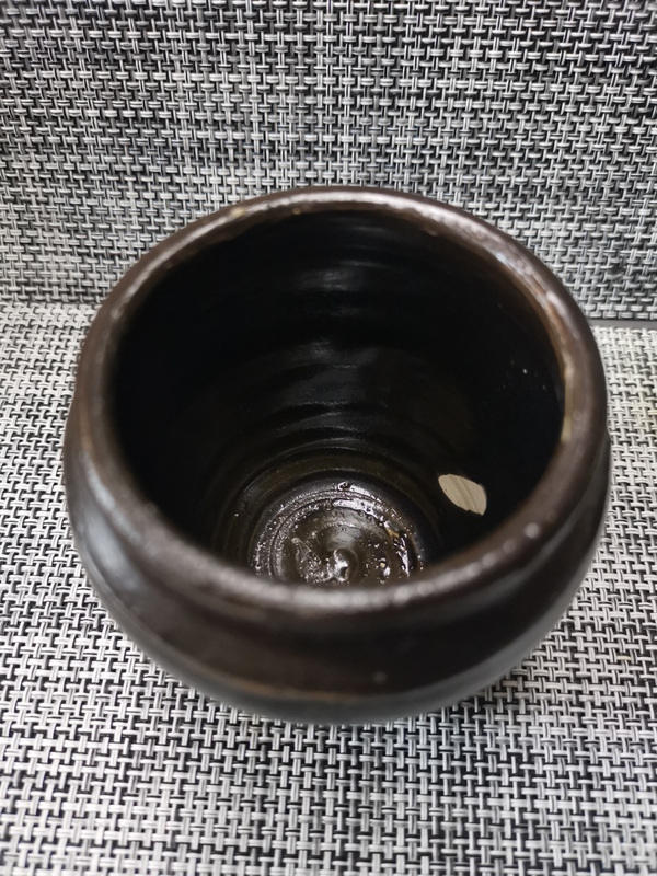 古玩陶瓷磁州窯窯變黑釉罐拍賣(mài),當(dāng)前價(jià)格777元