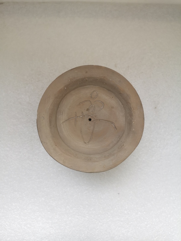古玩陶瓷民國(guó)刻花蘆雁紋蛐蛐陶罐拍賣(mài),當(dāng)前價(jià)格456元