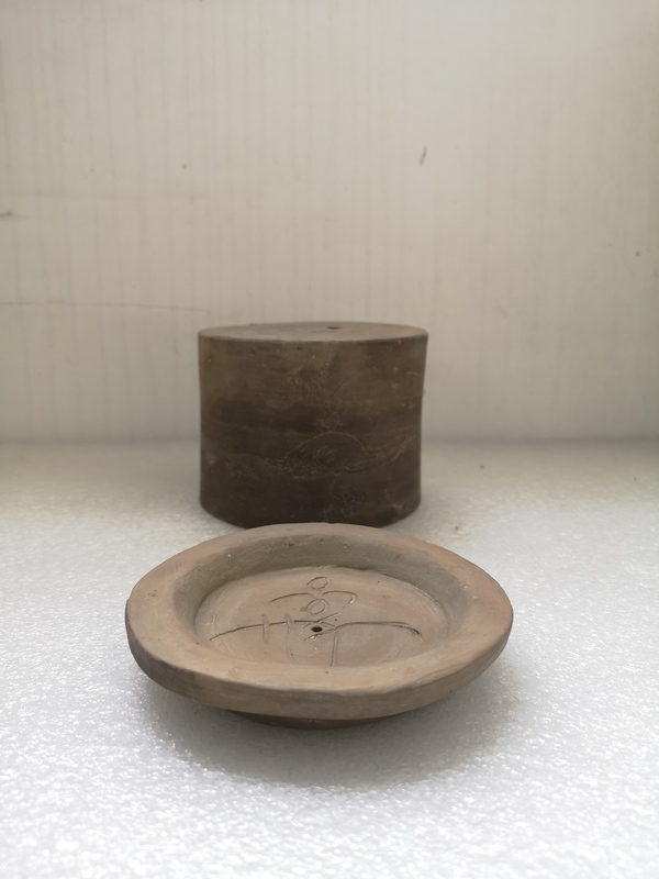 古玩陶瓷民國(guó)刻花蘆雁紋蛐蛐陶罐拍賣(mài),當(dāng)前價(jià)格456元