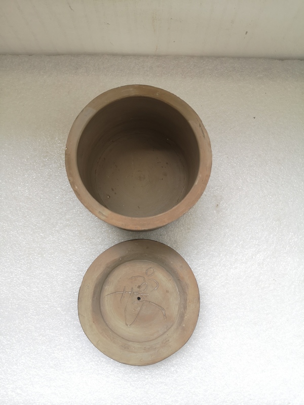 古玩陶瓷民國(guó)刻花蘆雁紋蛐蛐陶罐拍賣(mài),當(dāng)前價(jià)格456元