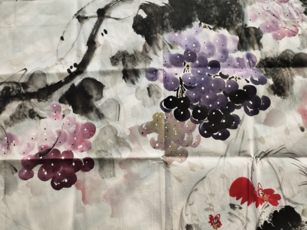 古玩字畫國禮藝術(shù)家 盧士杰《吉祥圖》拍賣，當前價格999元