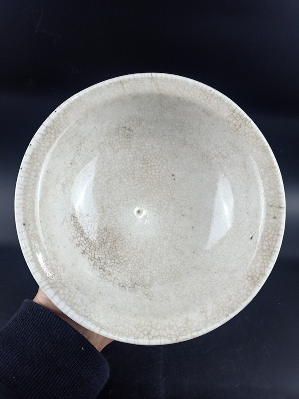 古玩陶瓷【清代】哥釉折沿碗【傳世佳品】拍賣,當(dāng)前價(jià)格0元
