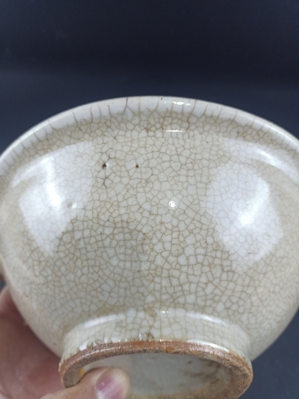 古玩陶瓷【清代】哥釉折沿碗【傳世佳品】拍賣,當(dāng)前價(jià)格0元