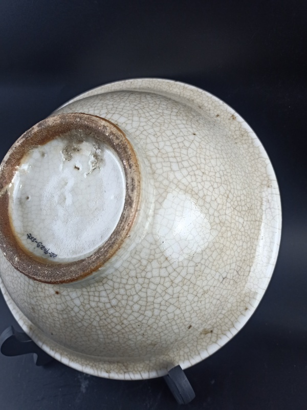 古玩陶瓷【清代】哥釉折沿碗【傳世佳品】拍賣,當(dāng)前價(jià)格0元