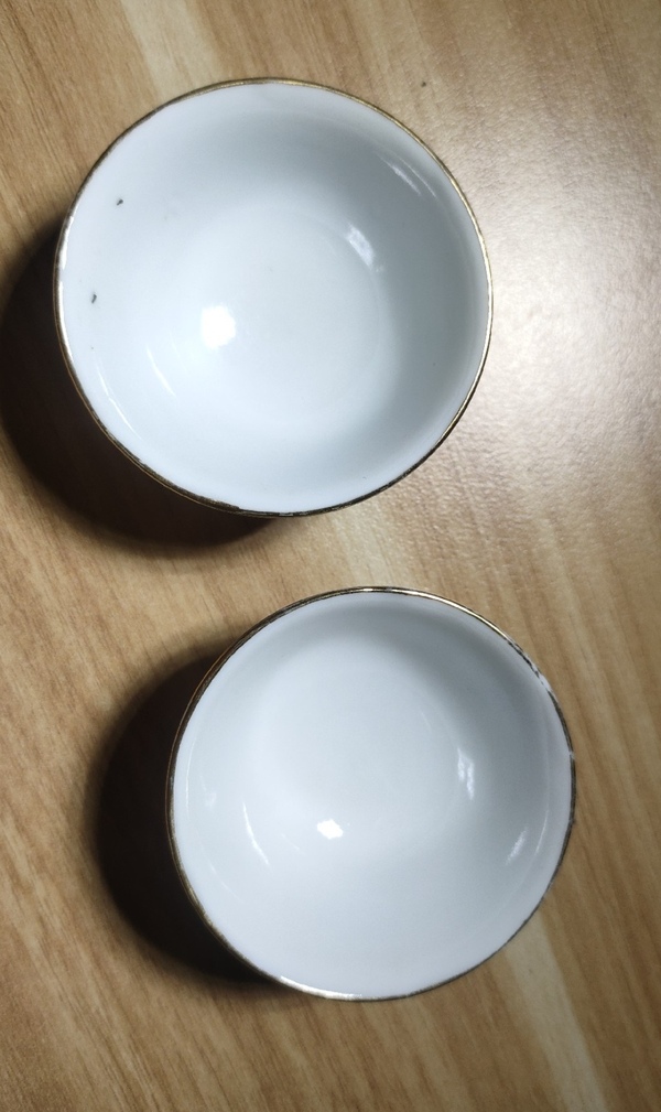 古玩陶瓷民國時期墨彩礬紅魚藻紋茶圓拍賣,當前價格0元