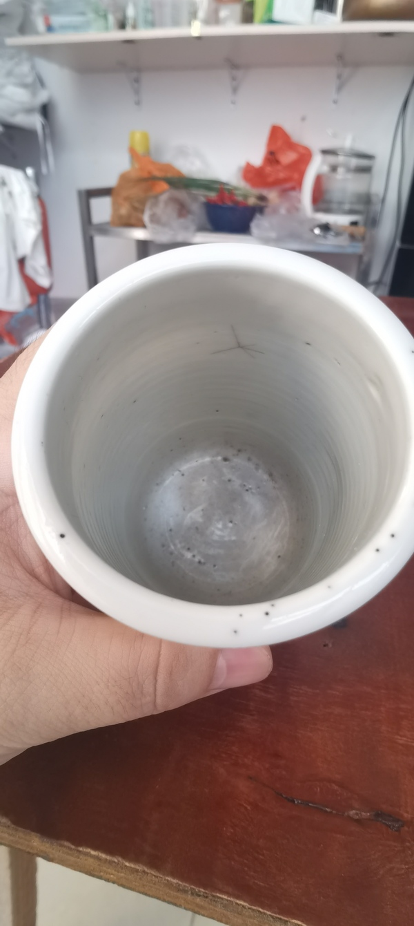 古玩陶瓷清晚期青花釉里紅筆筒拍賣,當前價格7800元
