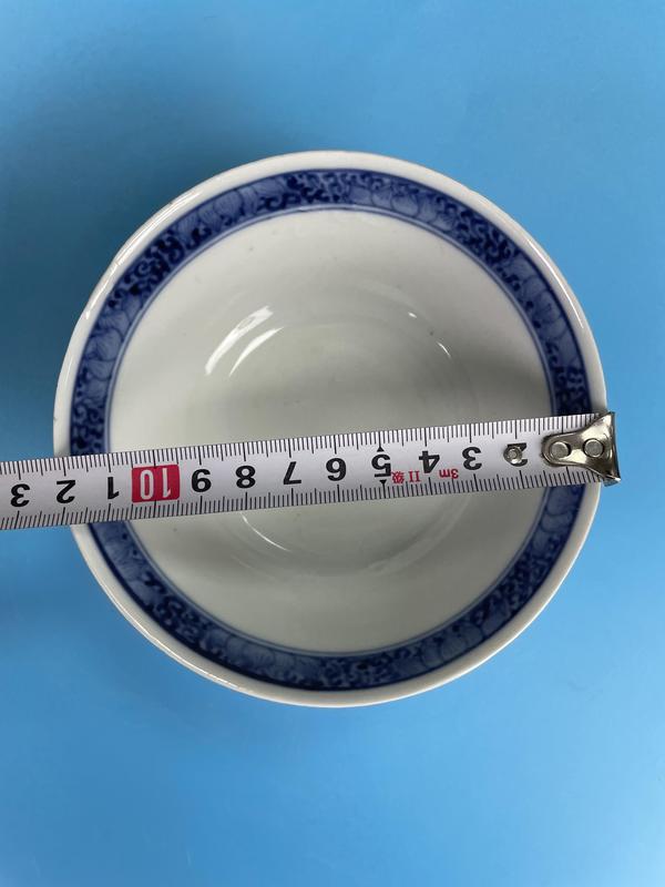 古玩陶瓷清晚期 青花二甲傳臚紋撇口碗(大名品)拍賣,當前價格2350元