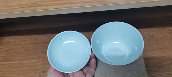 古玩陶瓷民國?白釉蓋碗拍賣,當前價格1200元