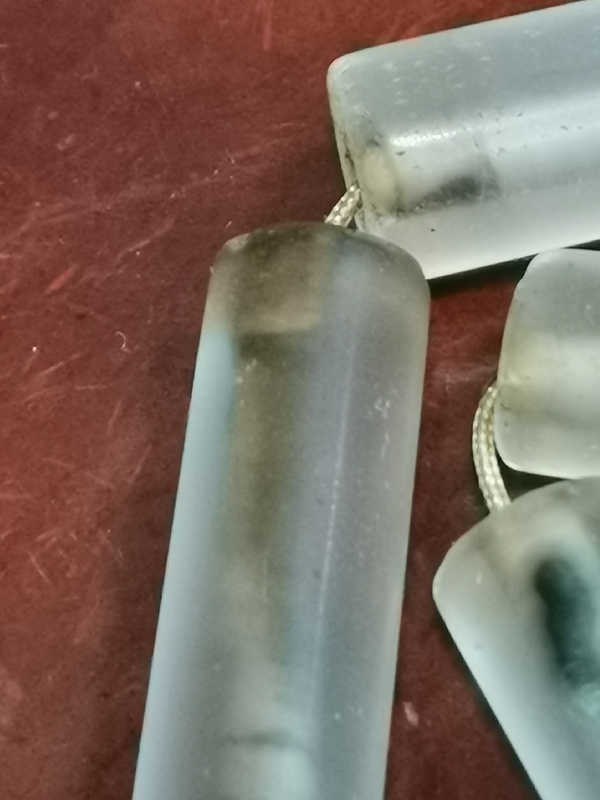 古玩雜項水晶管珠拍賣,當前價格3200元