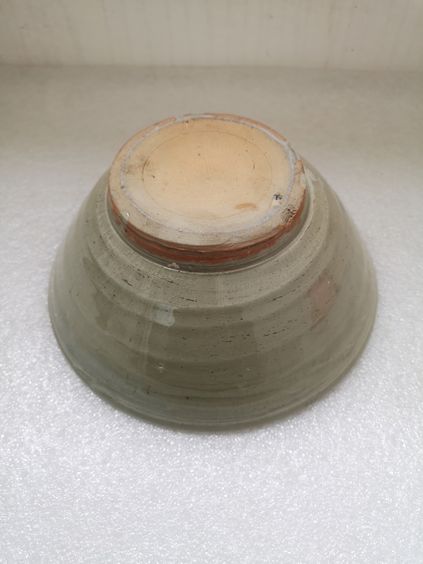 古玩陶瓷明代影青擂缽(研缽)拍賣,當前價格1100元
