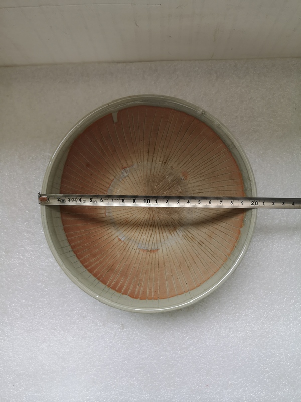 古玩陶瓷明代影青擂缽(研缽)拍賣,當前價格1100元