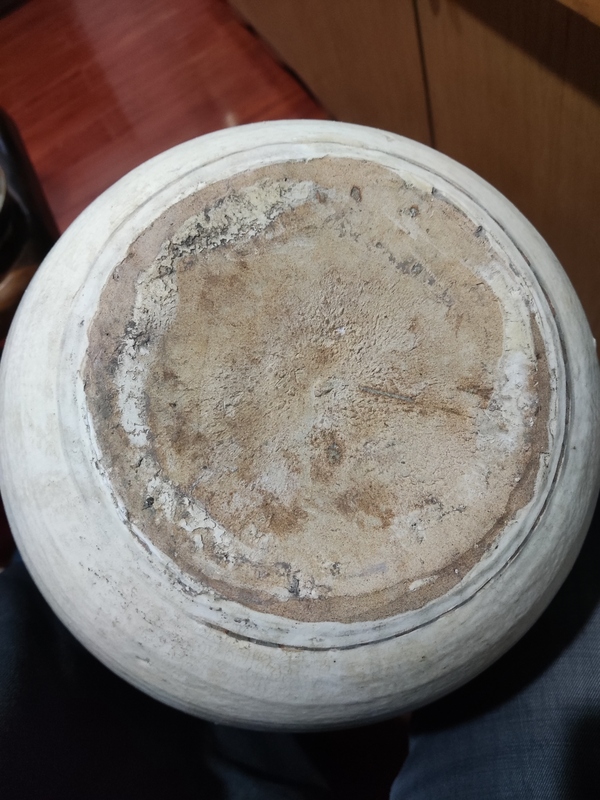 古玩陶瓷明代白釉大罐拍賣,當(dāng)前價(jià)格988元