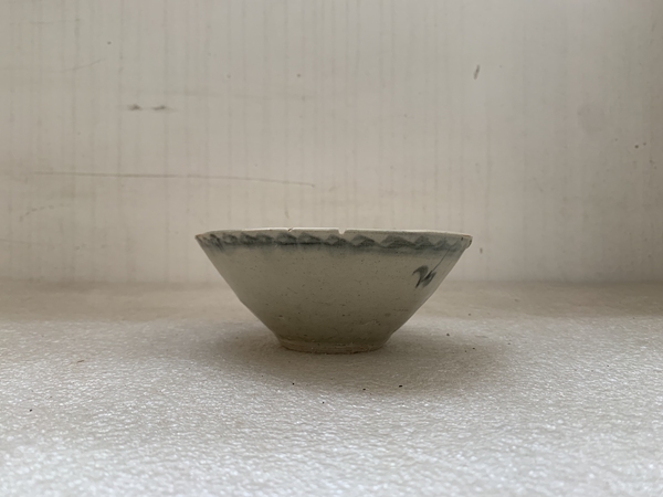古玩陶瓷晚明青花碗拍賣,當(dāng)前價格456元