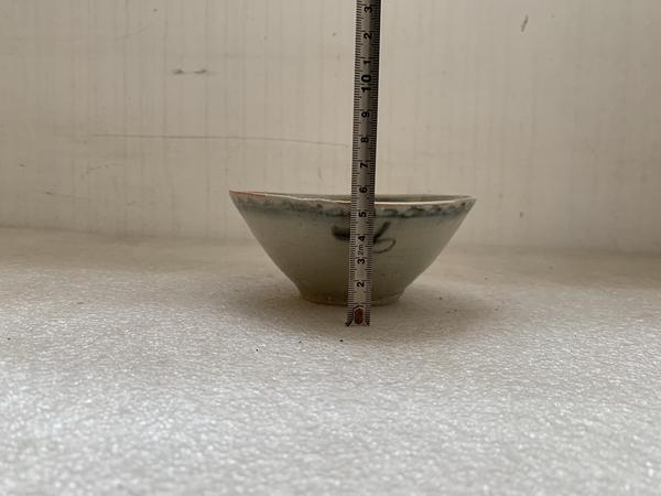 古玩陶瓷晚明青花碗拍賣,當(dāng)前價格456元