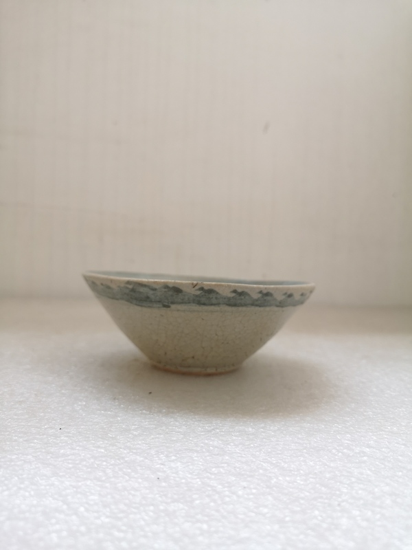 古玩陶瓷晚明青花碗拍賣,當(dāng)前價(jià)格480元