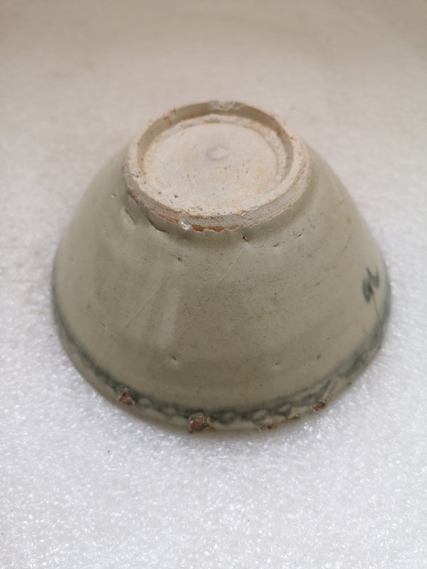 古玩陶瓷晚明青花碗拍賣,當(dāng)前價格456元