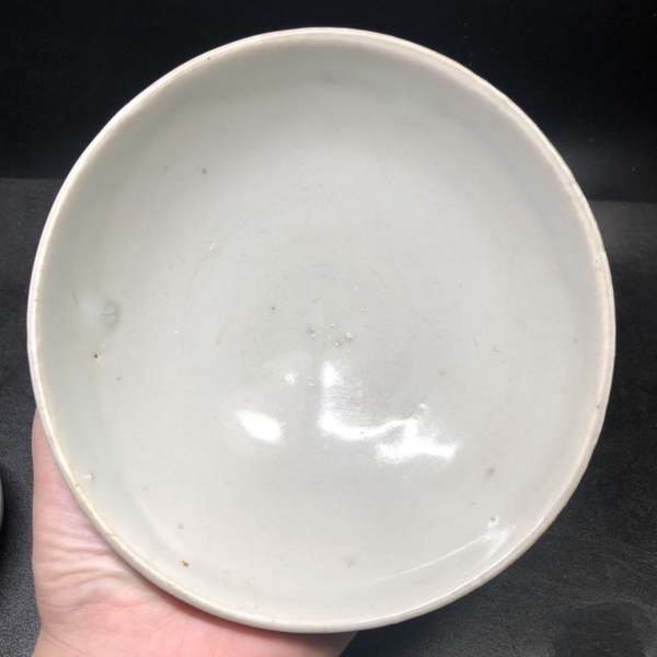 古玩陶瓷【重器】元代卵白釉大碗可以和鈞瓷媲美拍賣，當前價格3000元