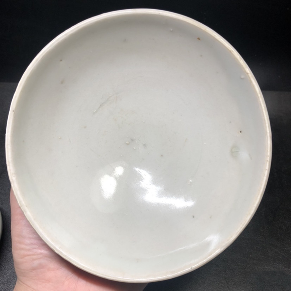 古玩陶瓷【重器】元代卵白釉大碗可以和鈞瓷媲美拍賣,當前價格3000元