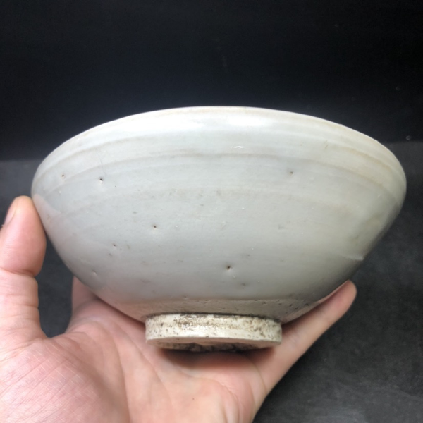 古玩陶瓷【重器】元代卵白釉大碗可以和鈞瓷媲美拍賣，當前價格3000元