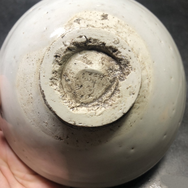 古玩陶瓷【重器】元代卵白釉大碗可以和鈞瓷媲美拍賣，當前價格3000元
