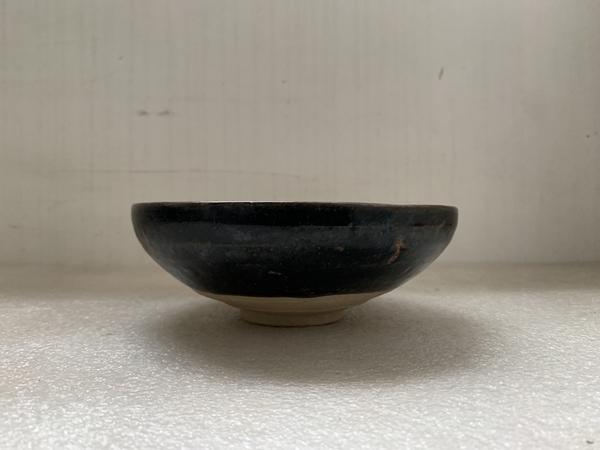古玩陶瓷元代黑釉碗拍賣,當前價格780元
