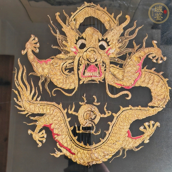 古玩雜項(xiàng)釘金繡真品鑒賞圖