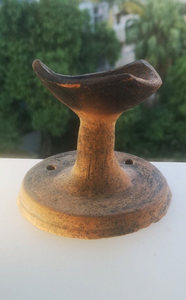 古玩陶瓷元代.黑陶油燈 (推薦理由:稀有、禪意 )拍賣,當前價格230元