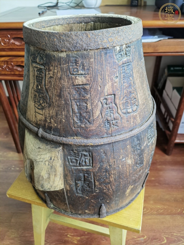 古玩雜項古代量器斛真品鑒賞圖