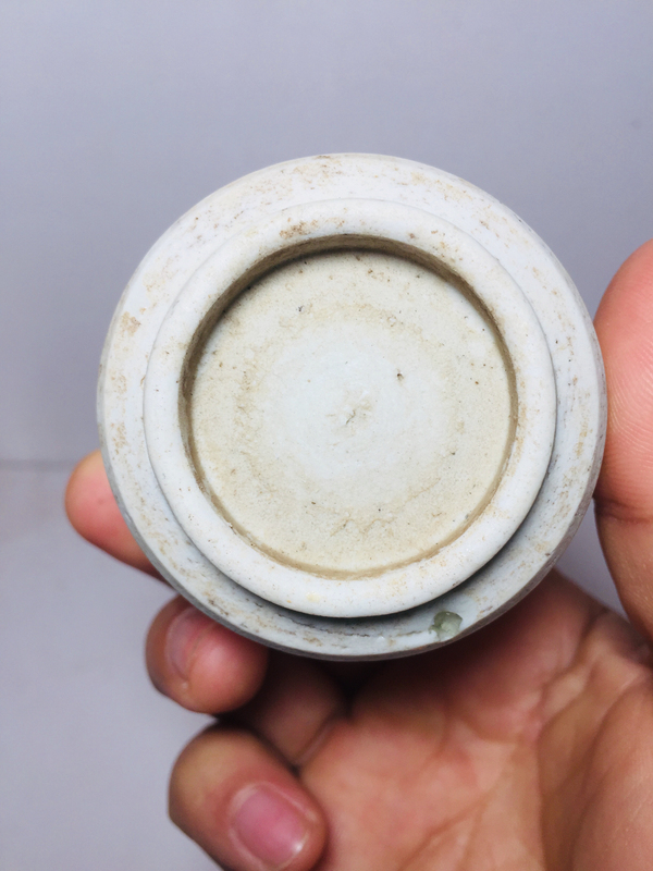 古玩陶瓷清代青花杯拍賣,當前價格199元