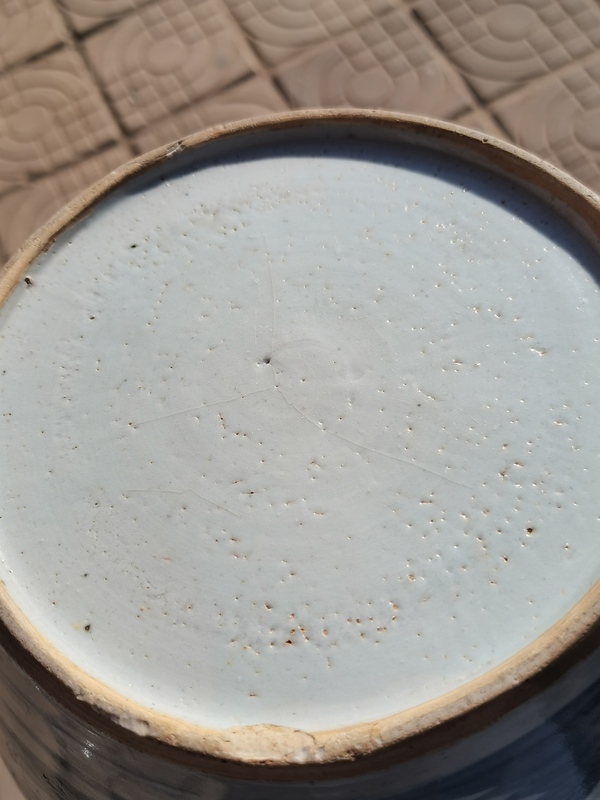古玩陶瓷乾隆亭臺樓閣山水罐帶大號。有蓋子漂亮的很。拍賣,當前價格3555元