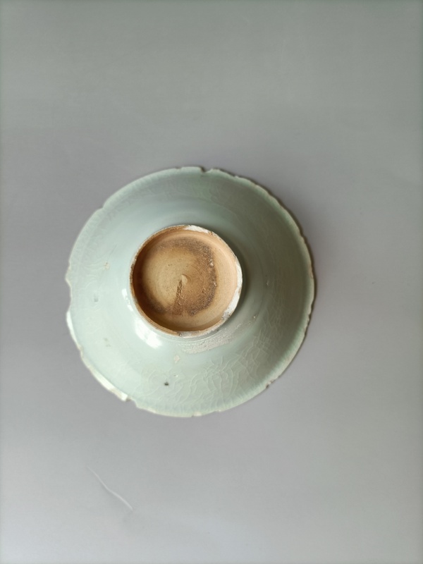 古玩陶瓷宋代影青折沿碗拍賣,當(dāng)前價(jià)格500元