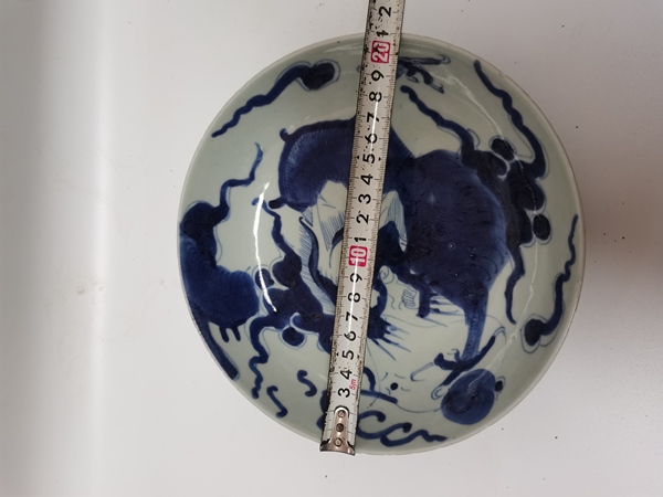 古玩陶瓷過墻龍盤拍賣,當前價格6000元