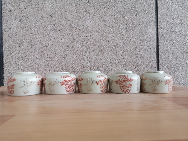 古玩陶瓷六十至八十年代竹紋杯拍賣,當前價格260元