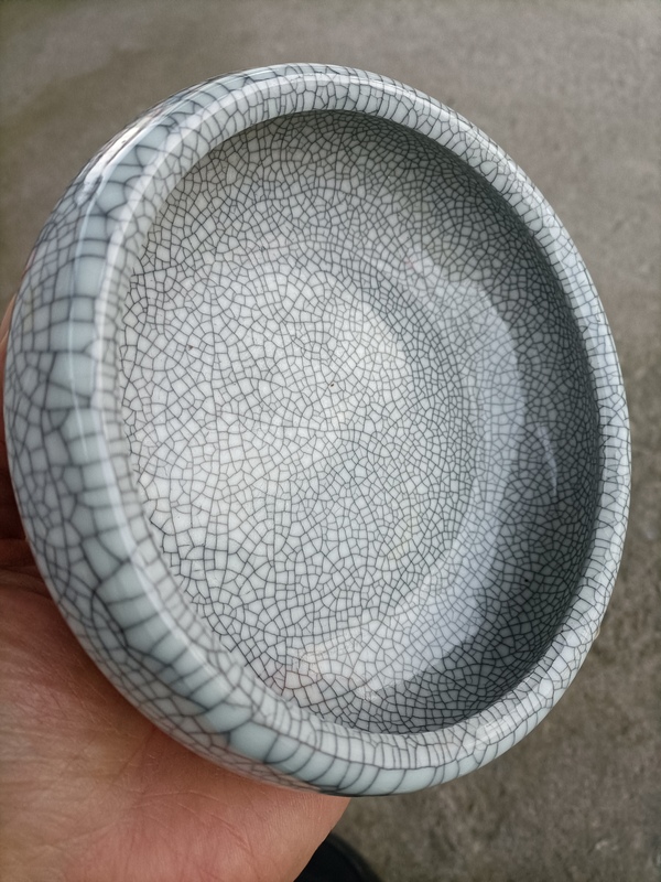 古玩陶瓷六十至八十年代哥釉洗拍賣,當前價格260元