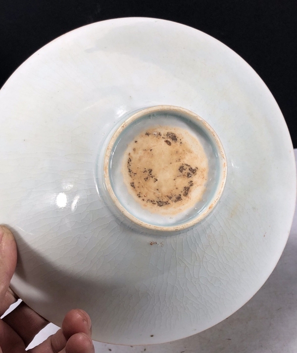 古玩陶瓷宋代湖田窯劃花碗拍賣,當(dāng)前價格8000元