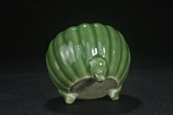 古玩陶瓷【已保真 特惠一口價(jià)】民國(guó)·豆青釉三足爐拍賣,當(dāng)前價(jià)格188元