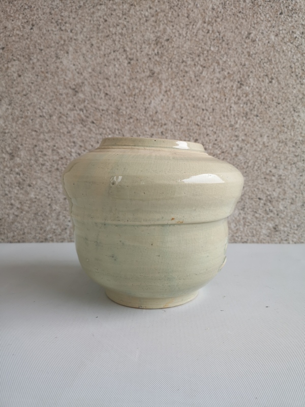 古玩陶瓷清代早期蓋罐拍賣,當前價格680元