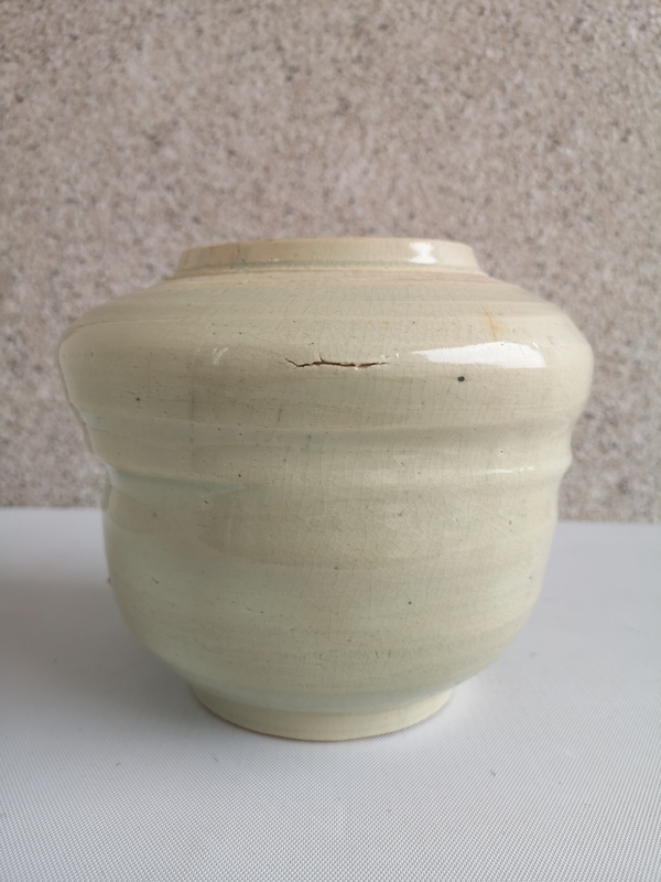 古玩陶瓷清代早期蓋罐拍賣,當前價格680元