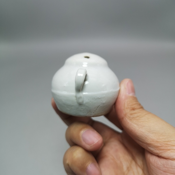 古玩陶瓷白釉水注拍賣,當前價格350元