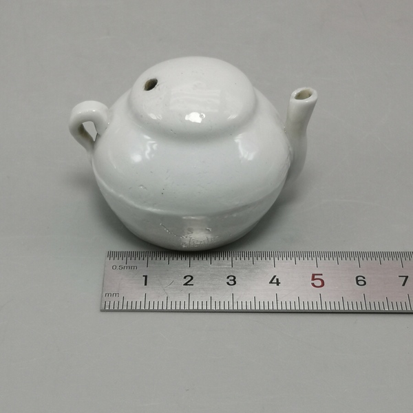 古玩陶瓷白釉水注拍賣,當前價格350元